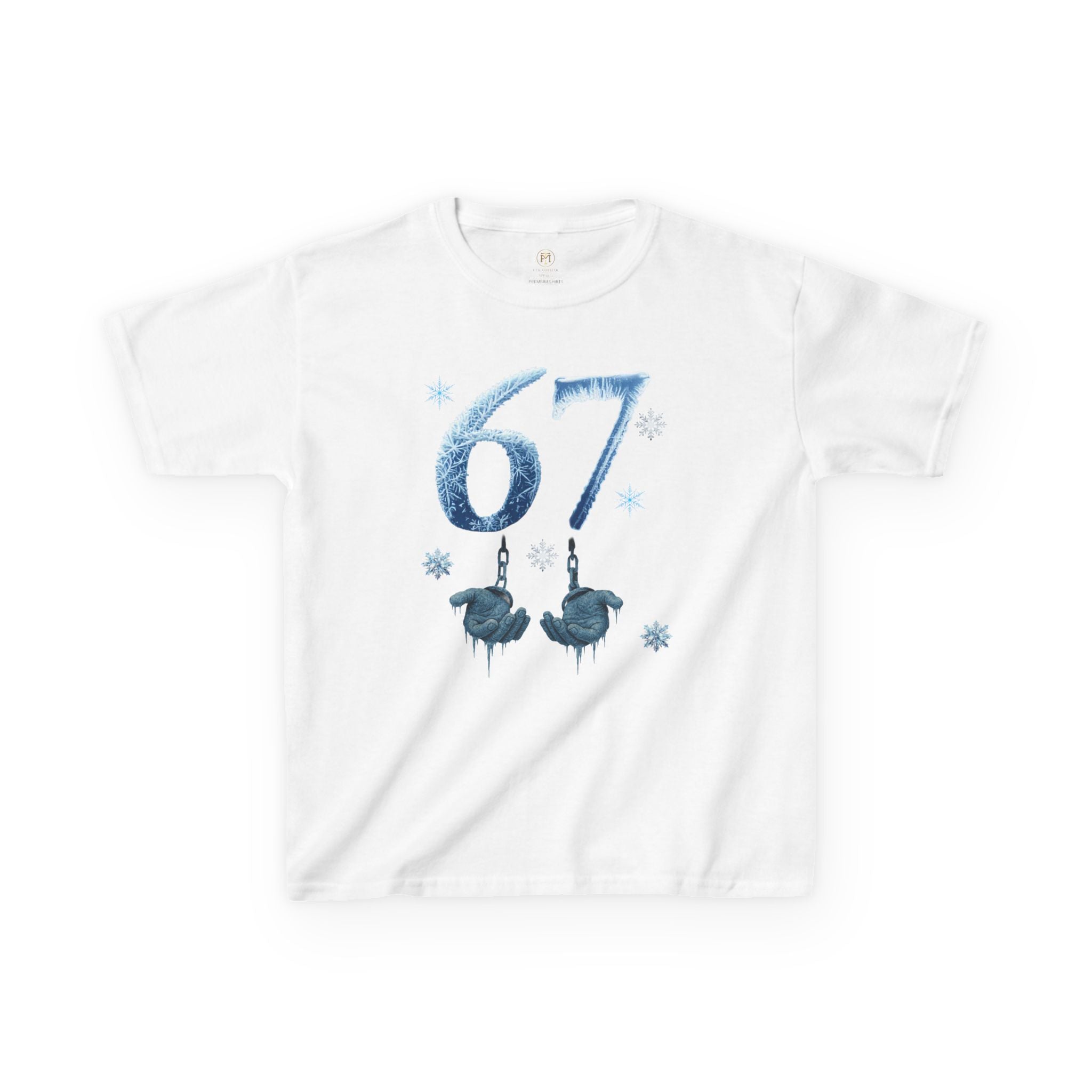 Blue '67' Kids Tee | Number 67