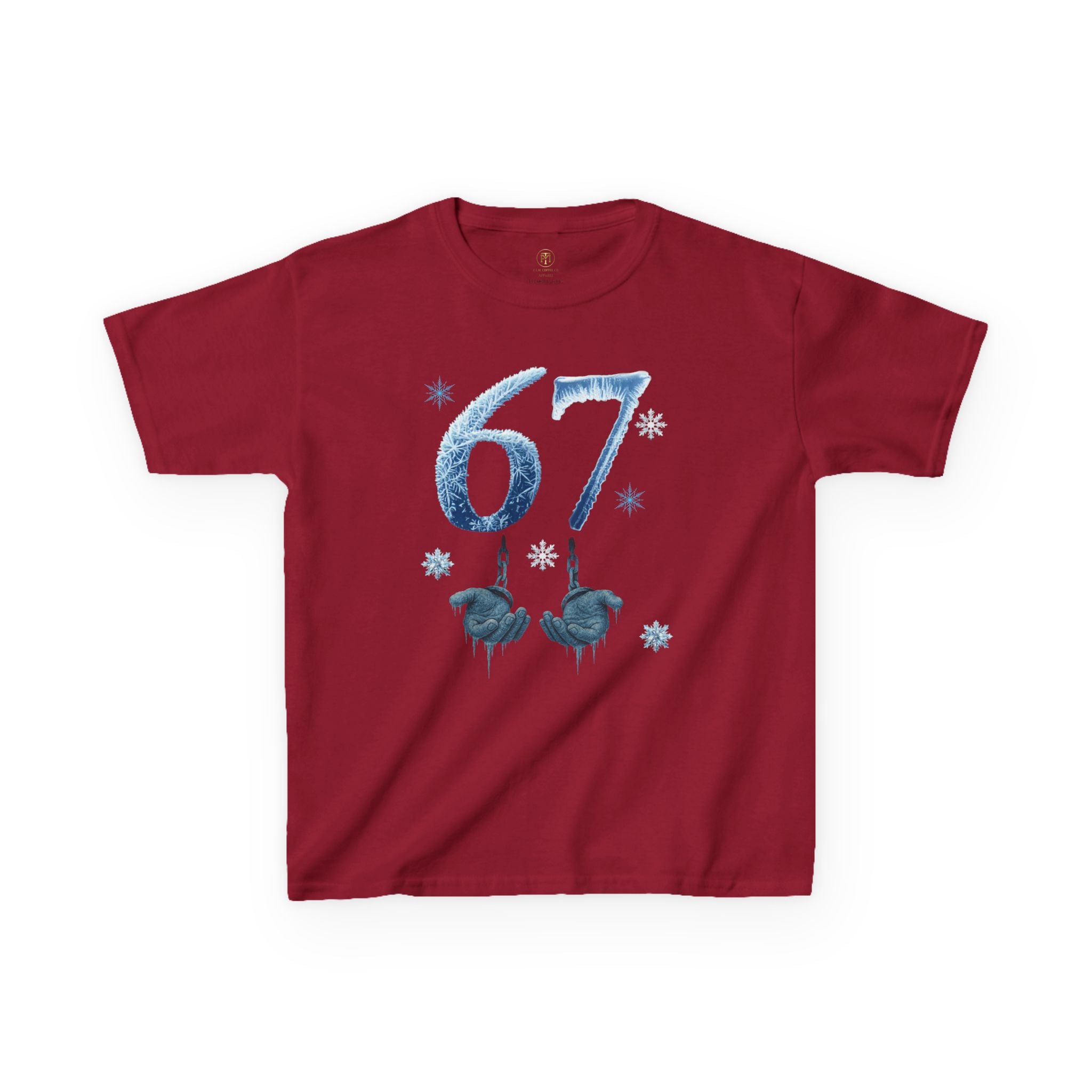 Blue '67' Kids Tee | Number 67