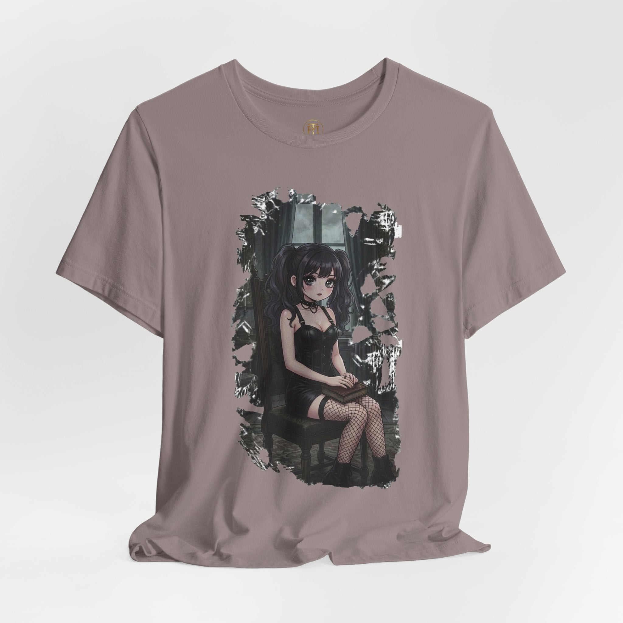 Gothic Anime Girl Victorian Room T-Shirt