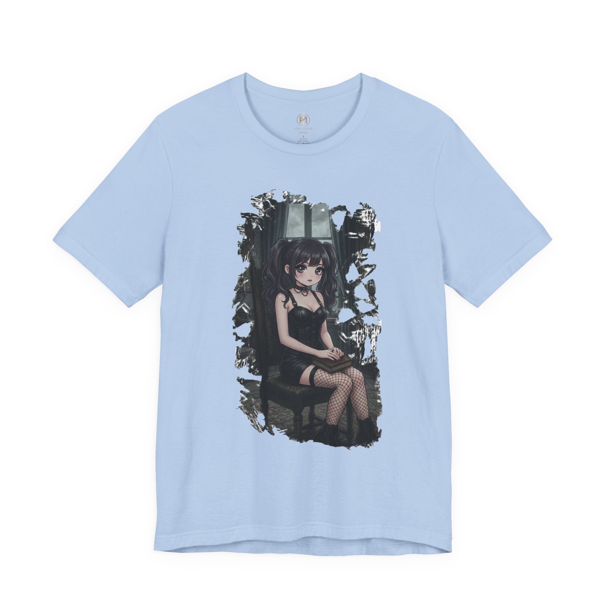 Gothic Anime Girl Victorian Room T-Shirt