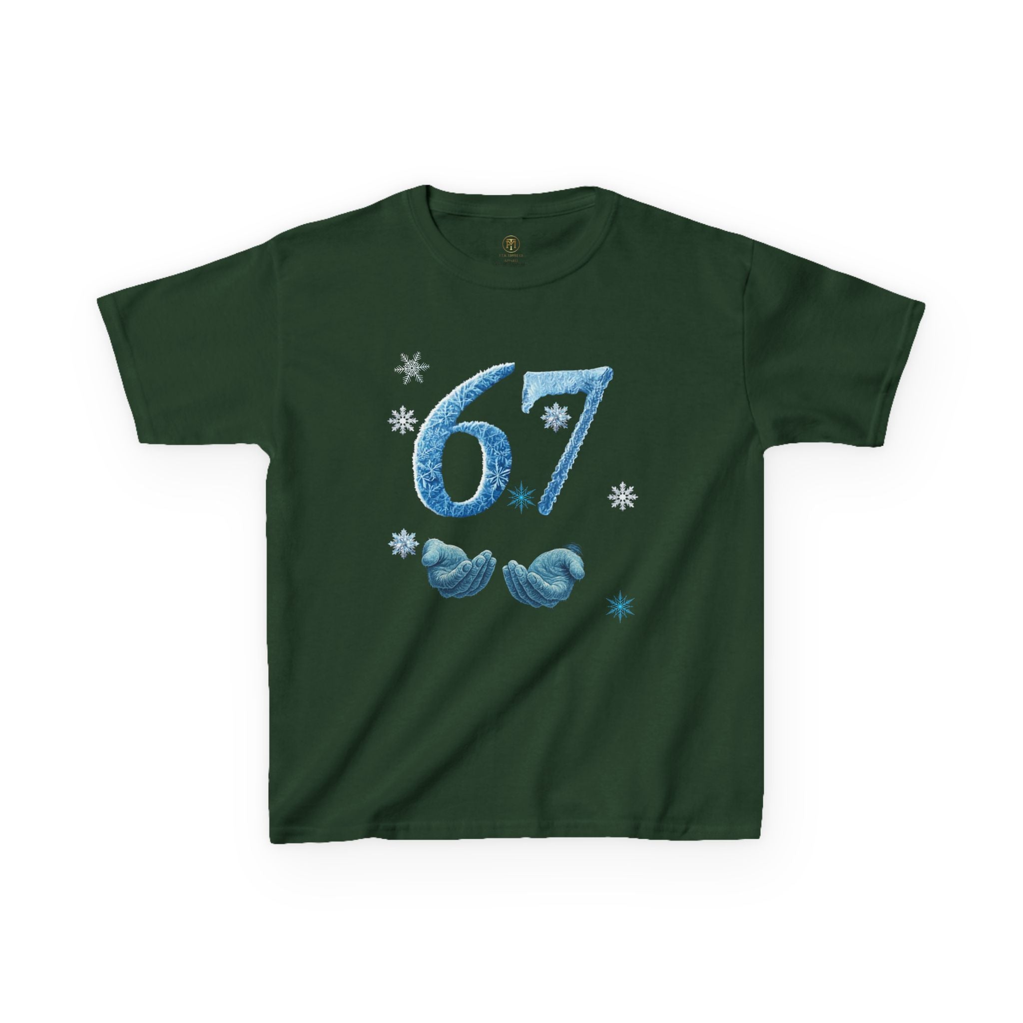 Icy 67  Kids Tee | Winter Number Shirt