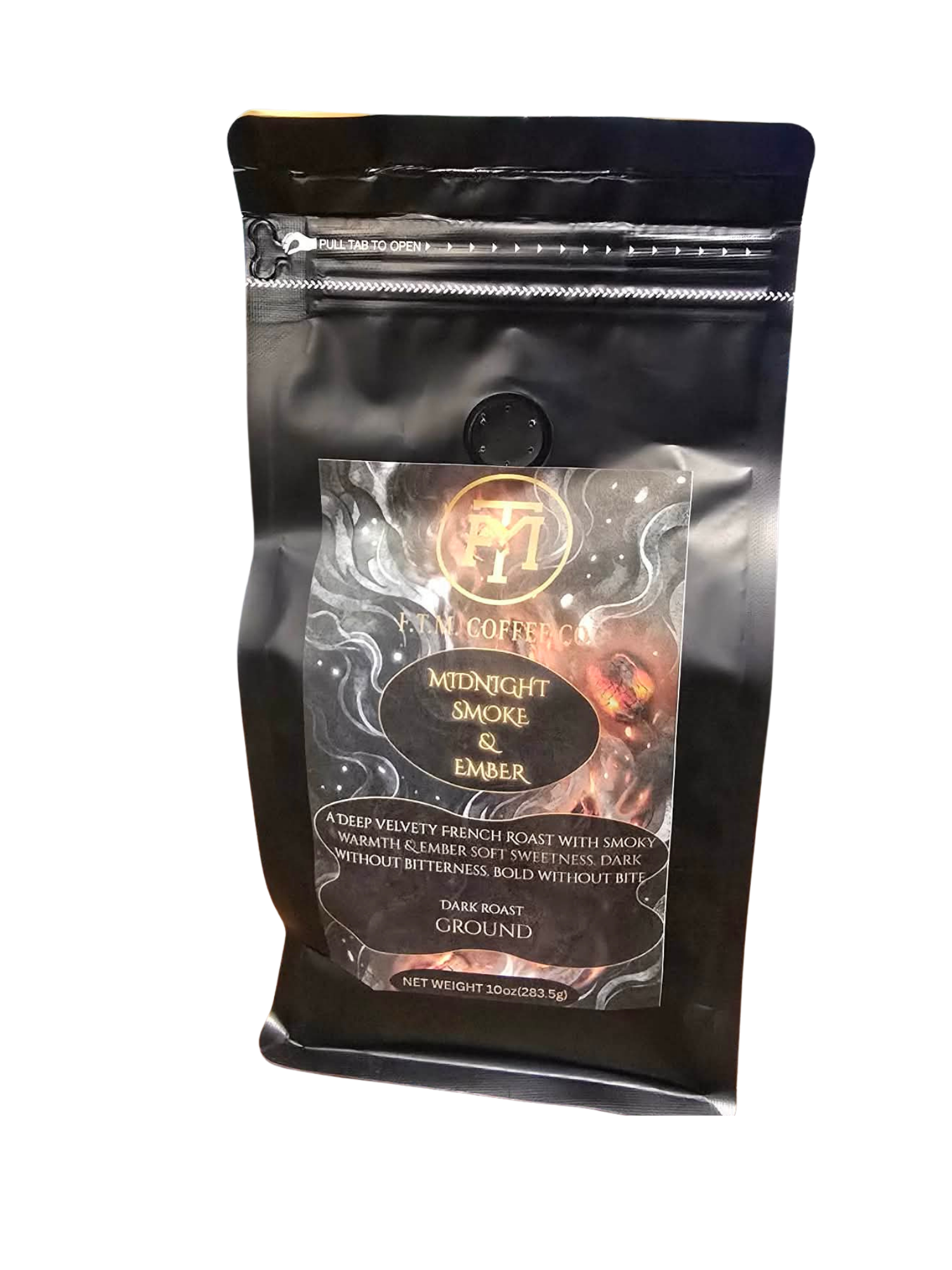 Midnight Smoke & Ember Ground Dark Roast
