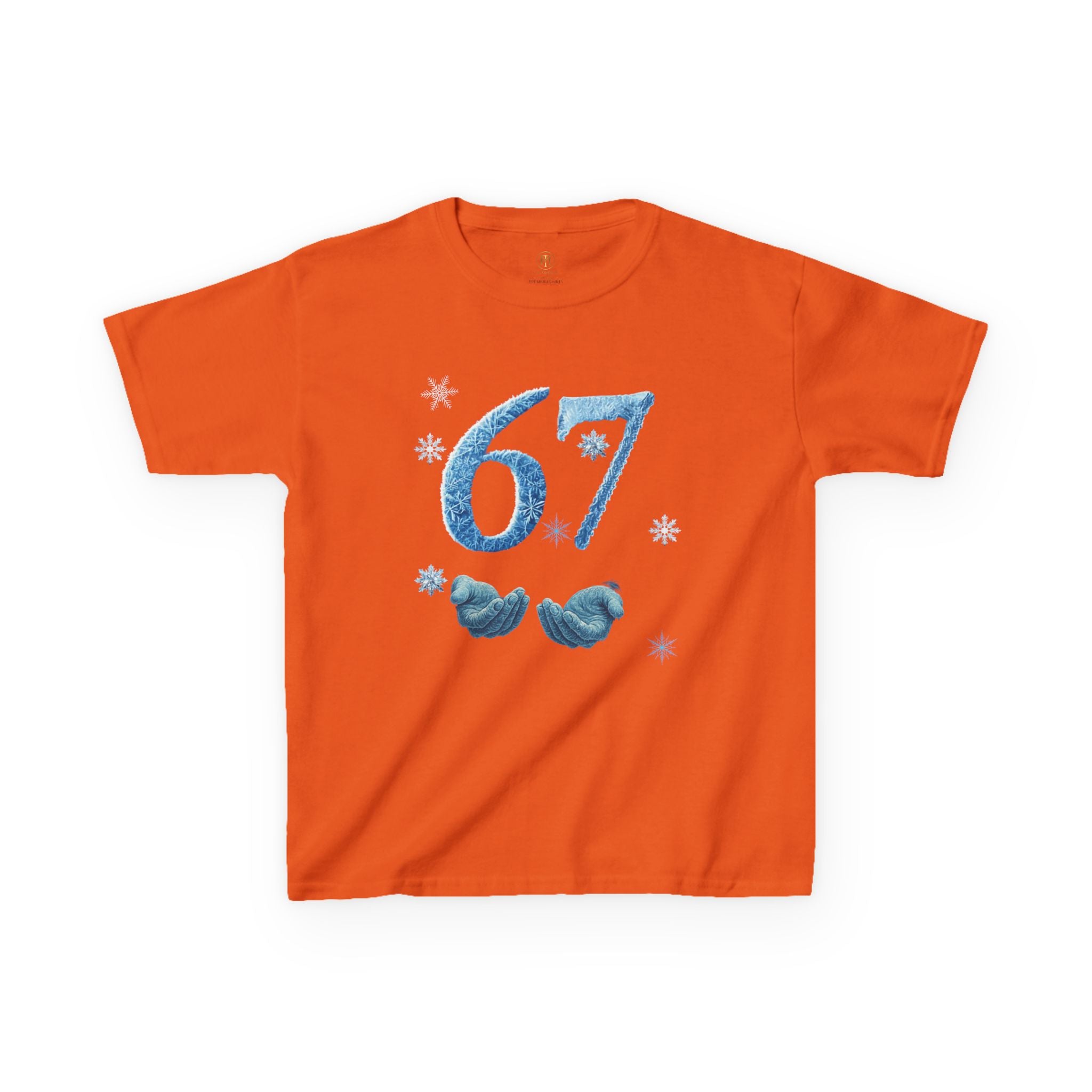 Icy 67  Kids Tee | Winter Number Shirt