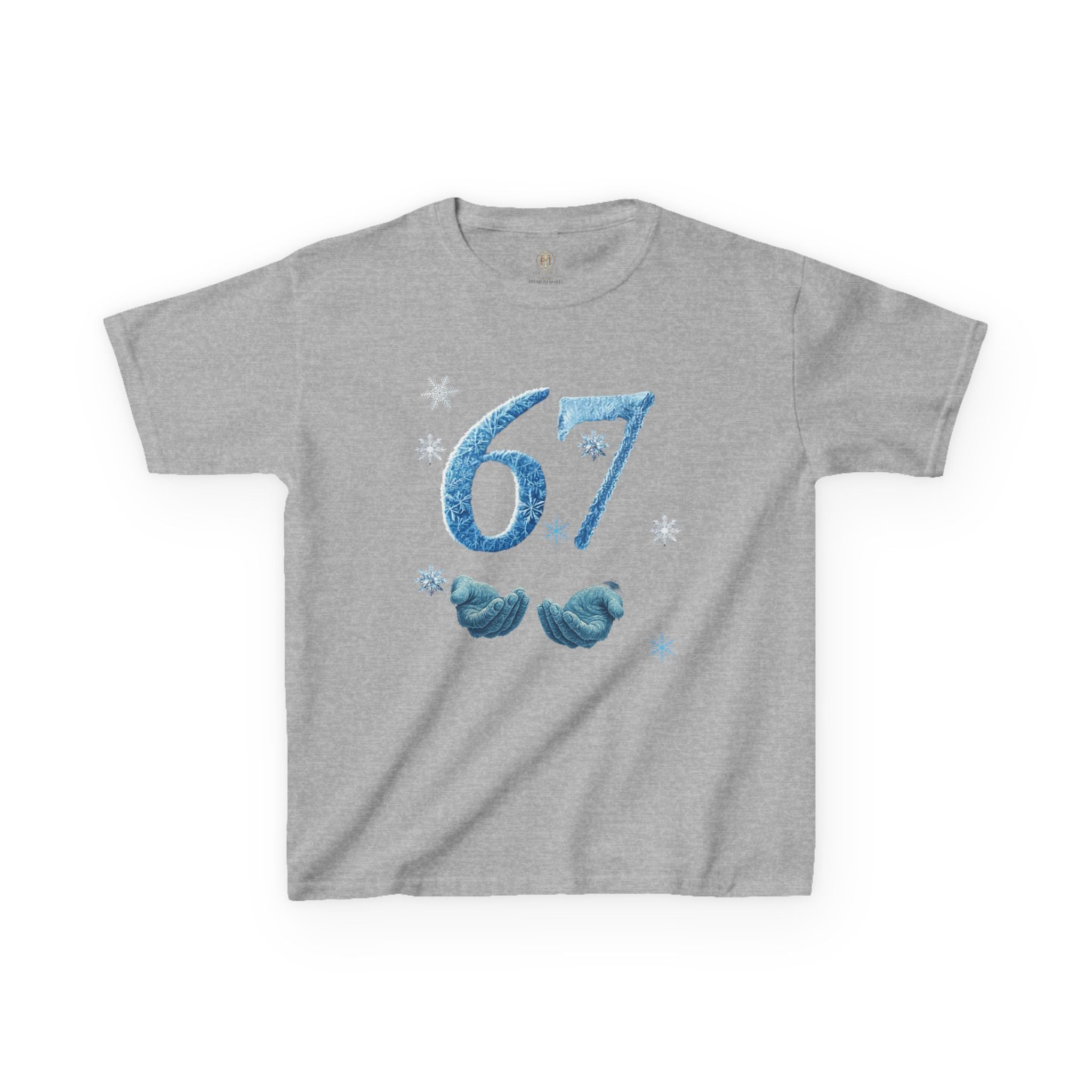 Icy 67  Kids Tee | Winter Number Shirt