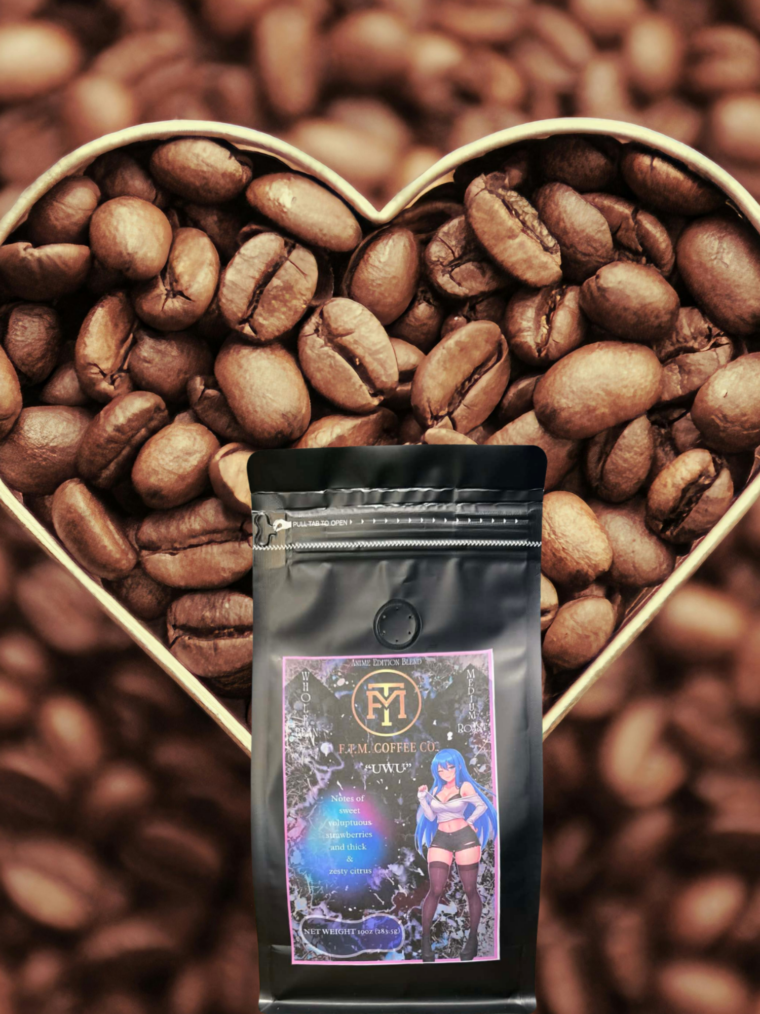 Anime Edition Blend Medium Roast Whole Bean