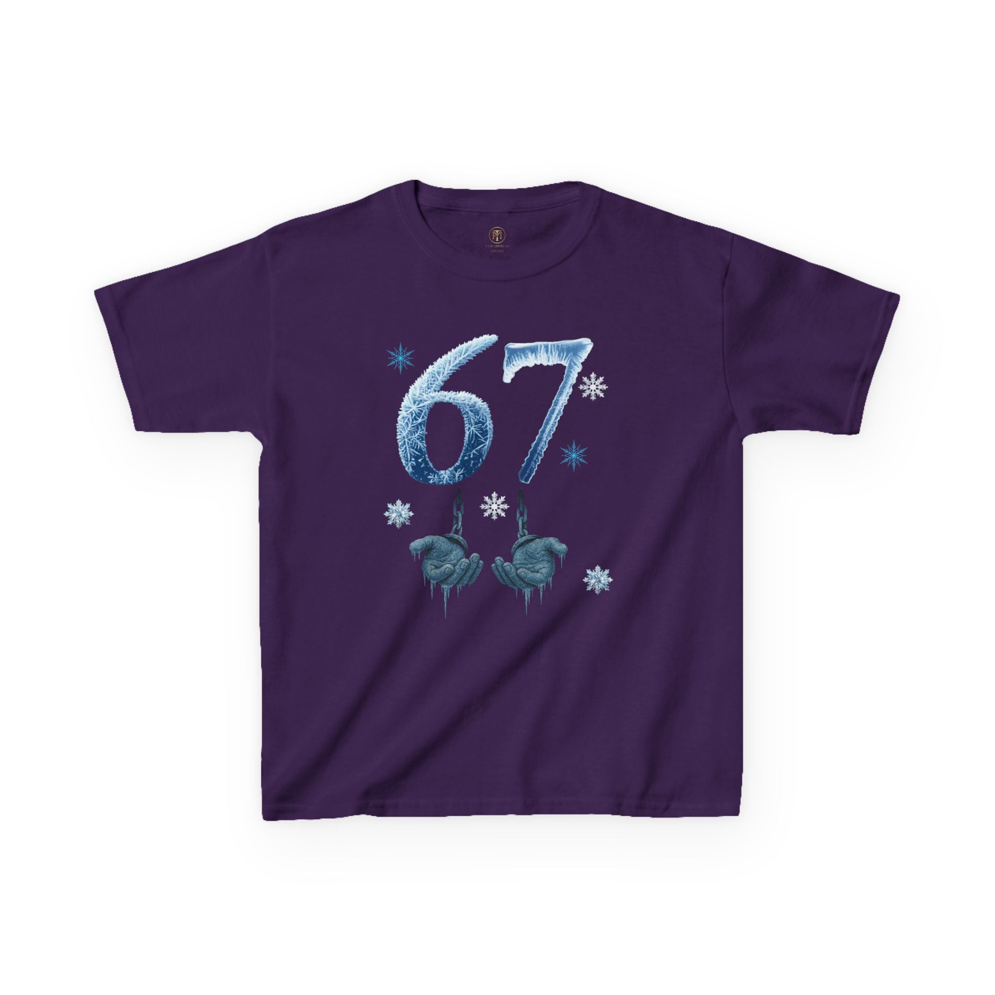 Blue '67' Kids Tee | Number 67