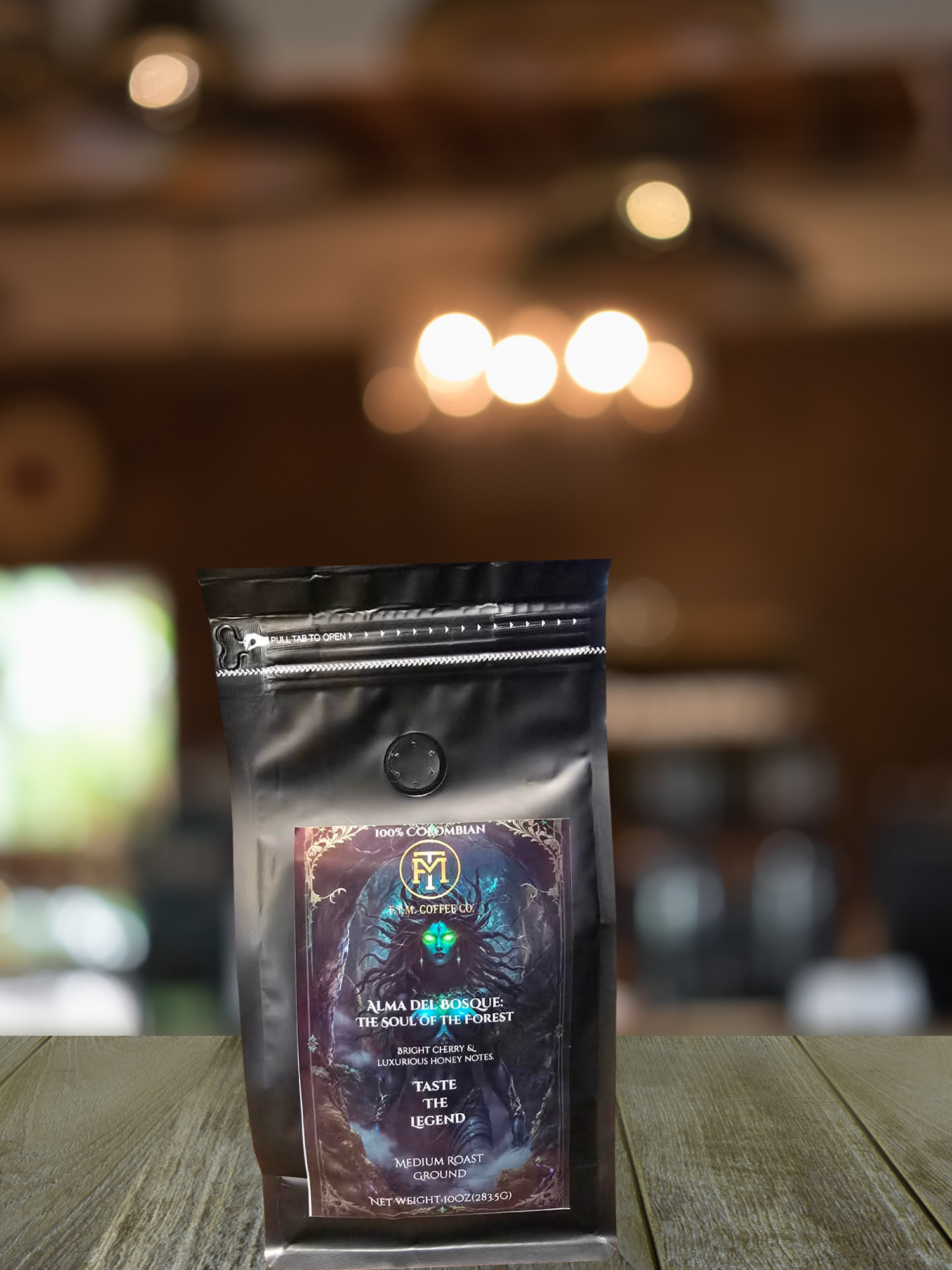 Alma del Bosque: The Soul of the Forest 100% Colombian Ground Coffee