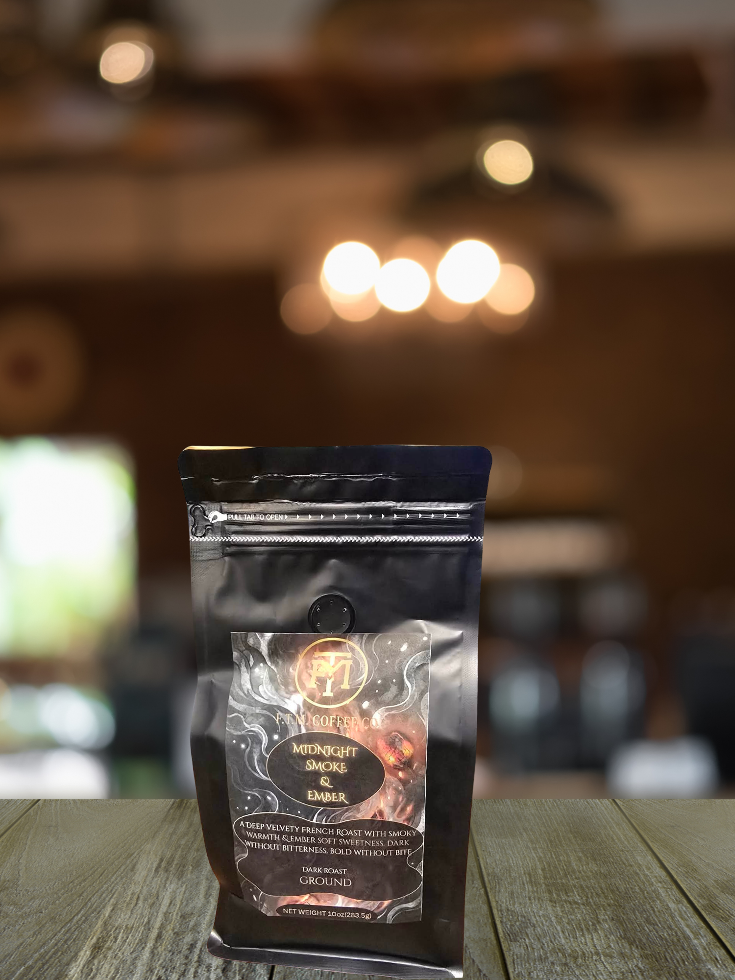 Midnight Smoke & Ember Ground Dark Roast