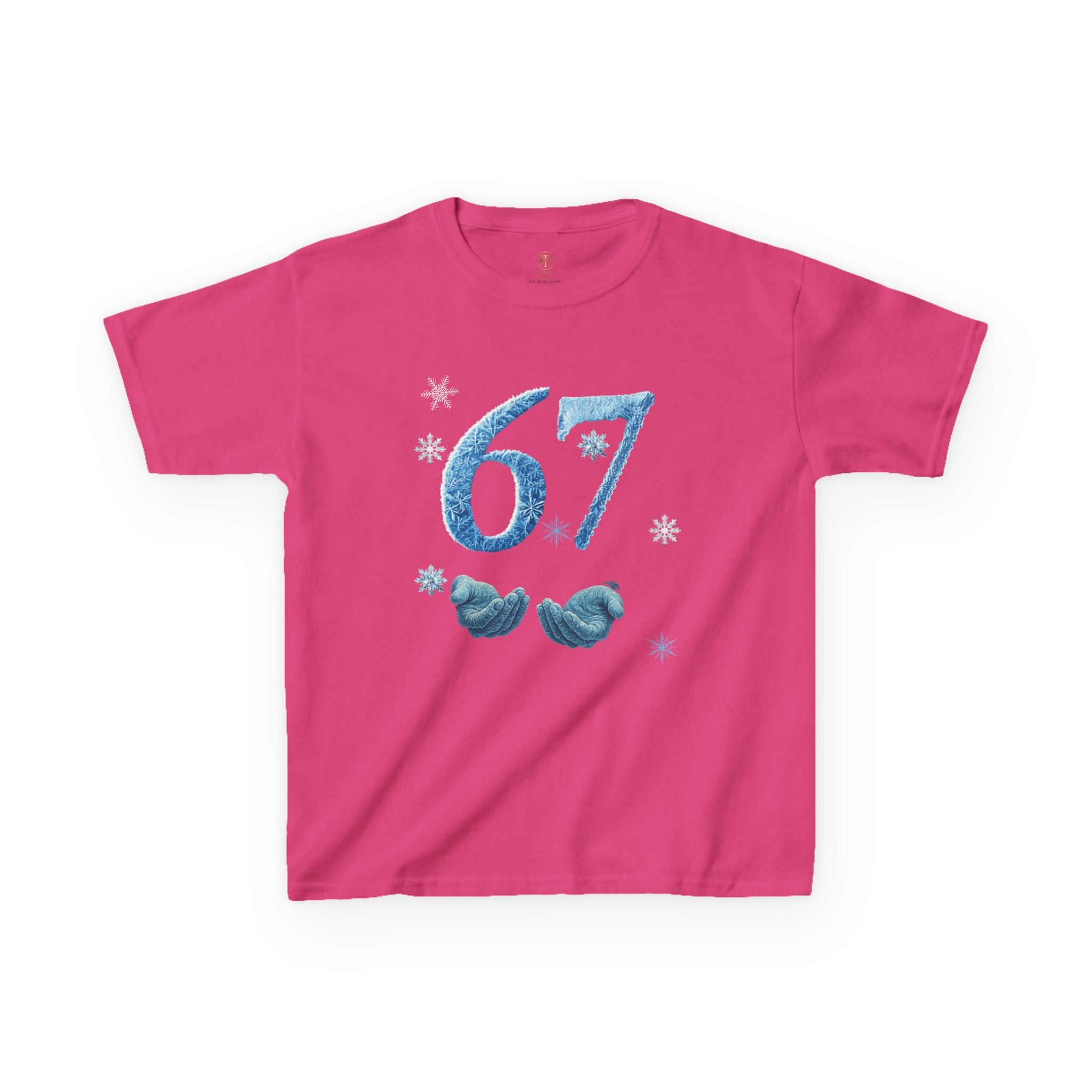 Icy 67  Kids Tee | Winter Number Shirt
