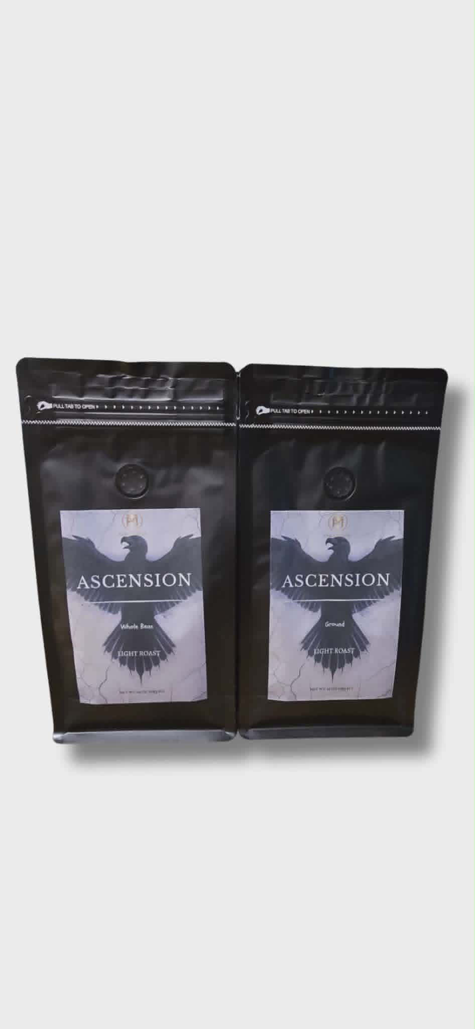 Ascension Whole Bean Light Roast High-Altitude Andes Blend. No Bitter. No Mercy.