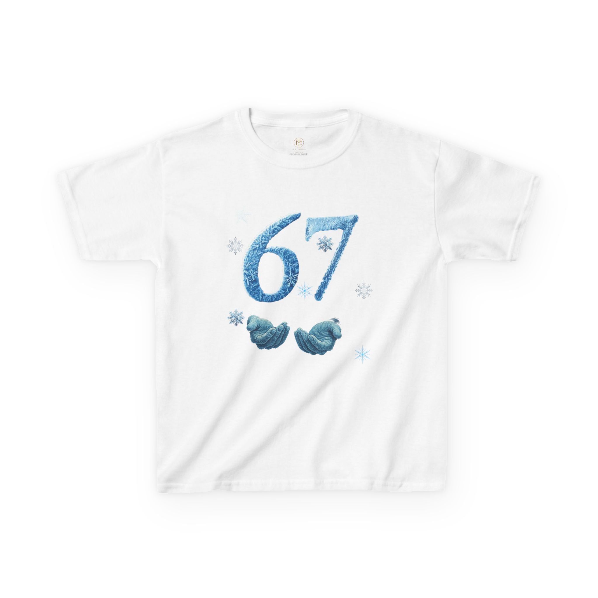 Icy 67  Kids Tee | Winter Number Shirt