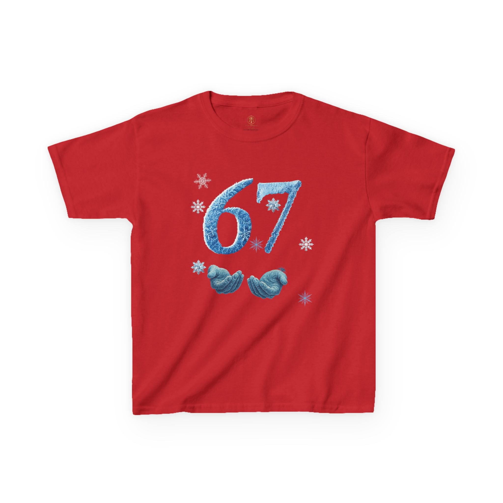 Icy 67  Kids Tee | Winter Number Shirt
