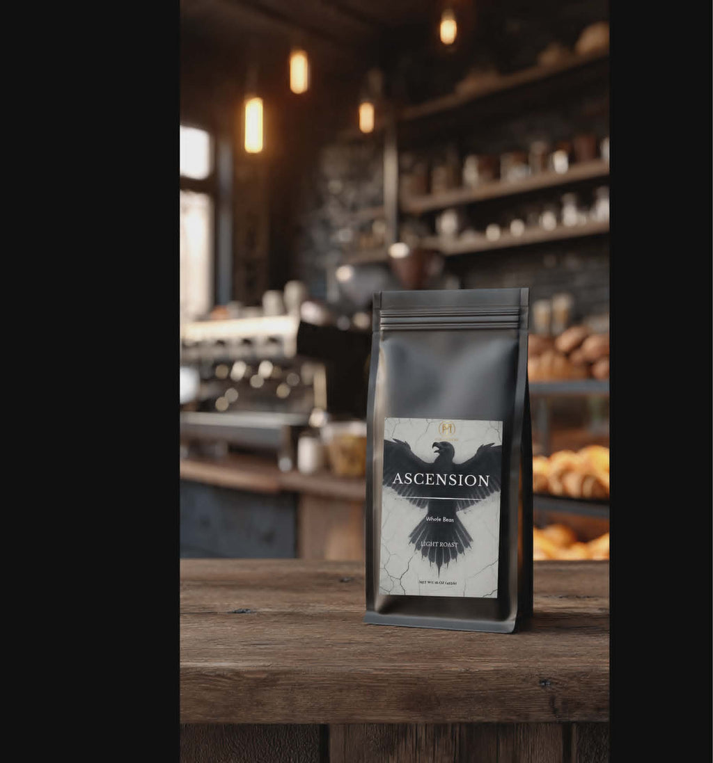 Ascension Whole Bean Light Roast High-Altitude Andes Blend. No Bitter. No Mercy.