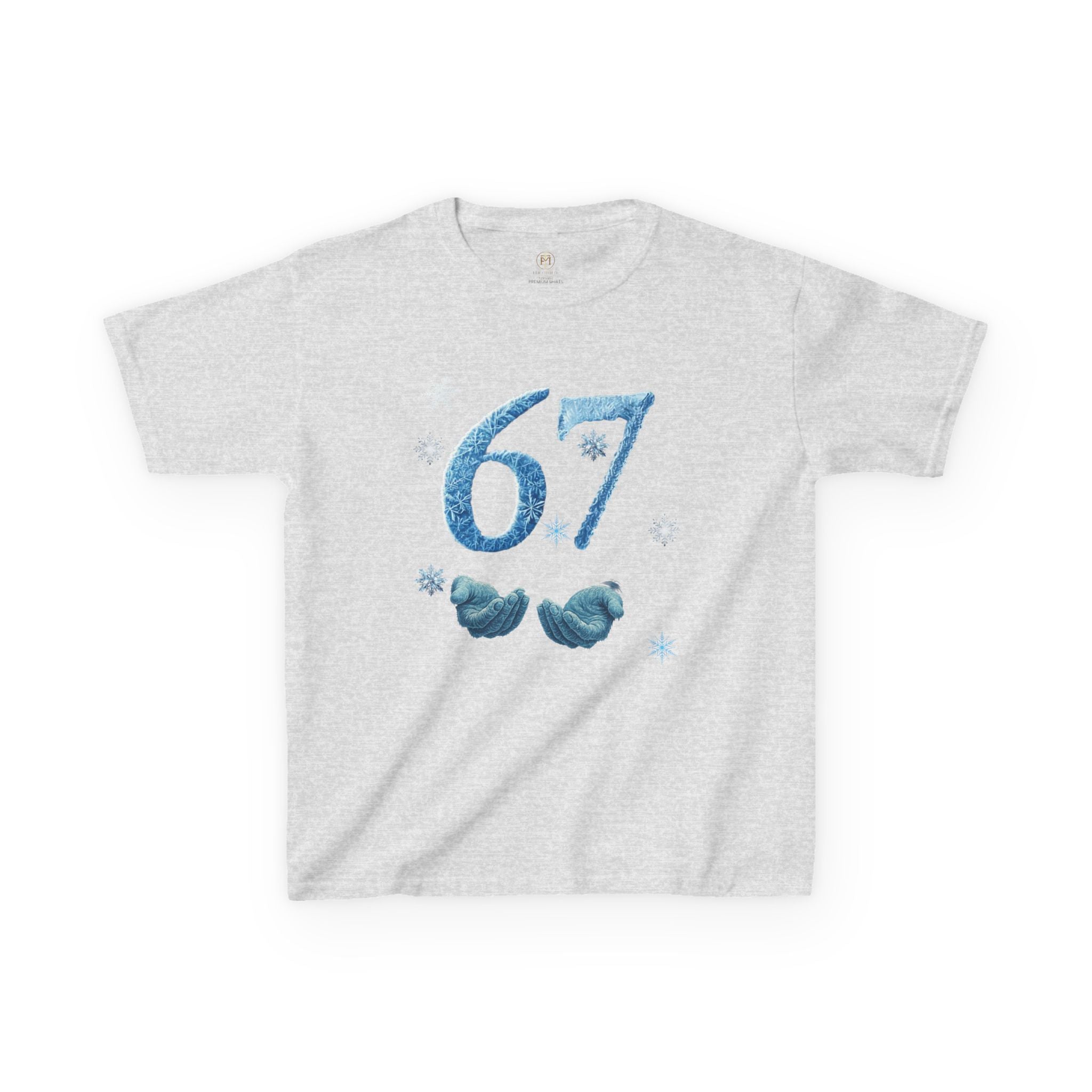 Icy 67  Kids Tee | Winter Number Shirt