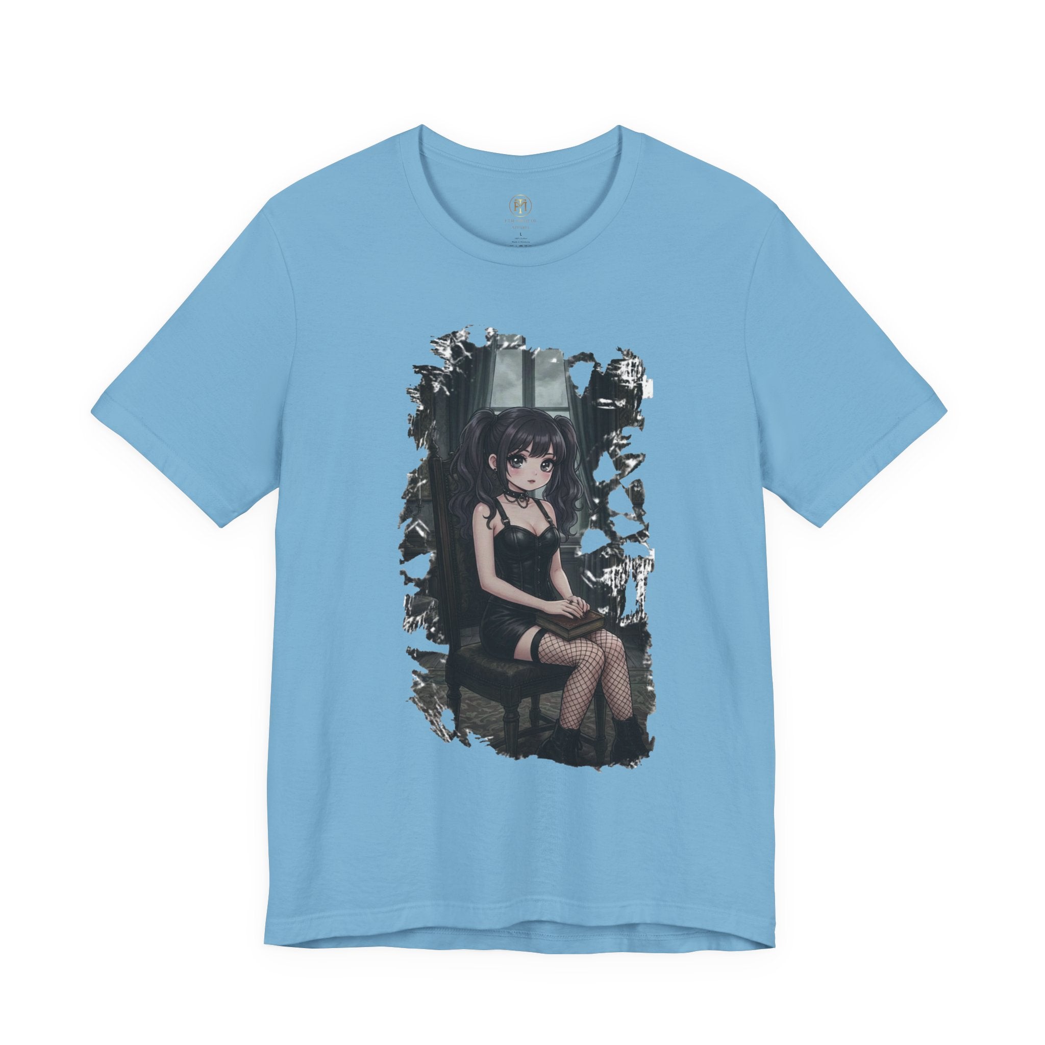 Gothic Anime Girl Victorian Room T-Shirt