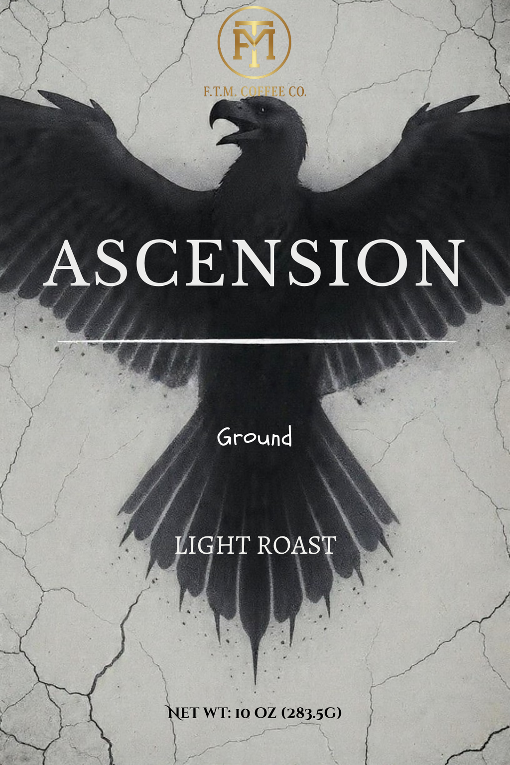 Ascension Ground Light Roast High-Altitude Andes Blend. No Bitter. No Mercy.