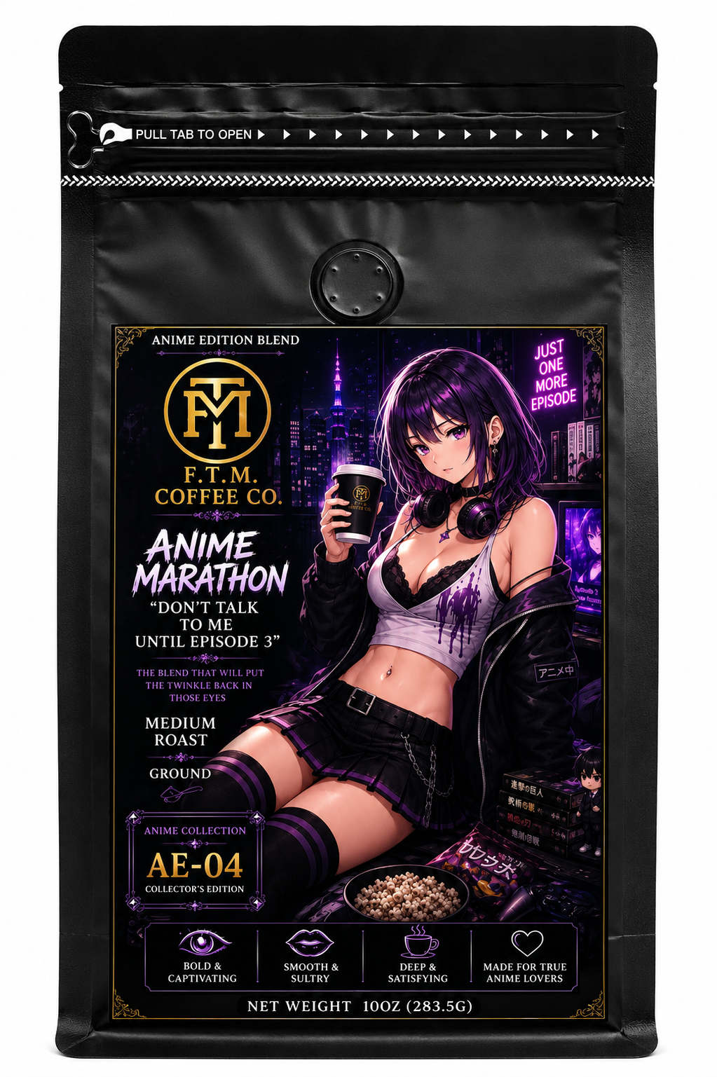 Anime Edition Blend Medium Roast Ground