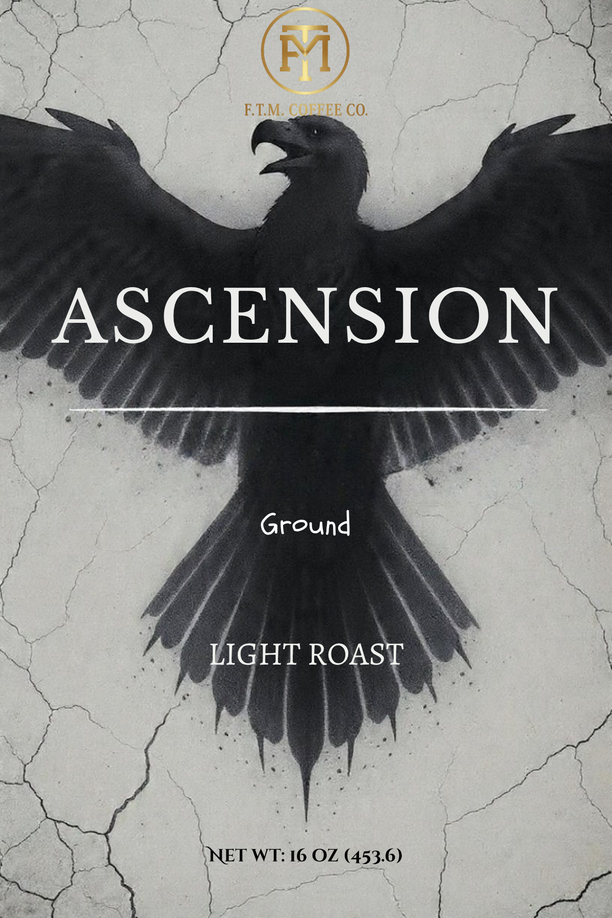 Ascension Ground Light Roast High-Altitude Andes Blend. No Bitter. No Mercy.