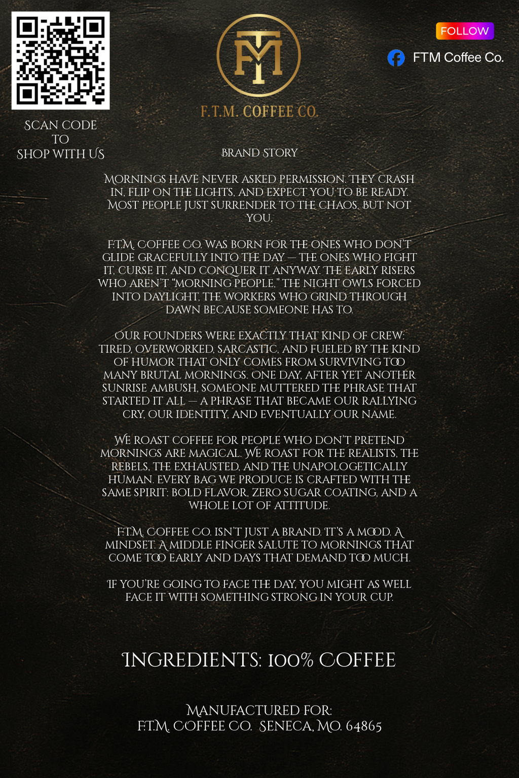 Alma del Bosque: The Soul of the Forest 100% Colombian Ground Coffee