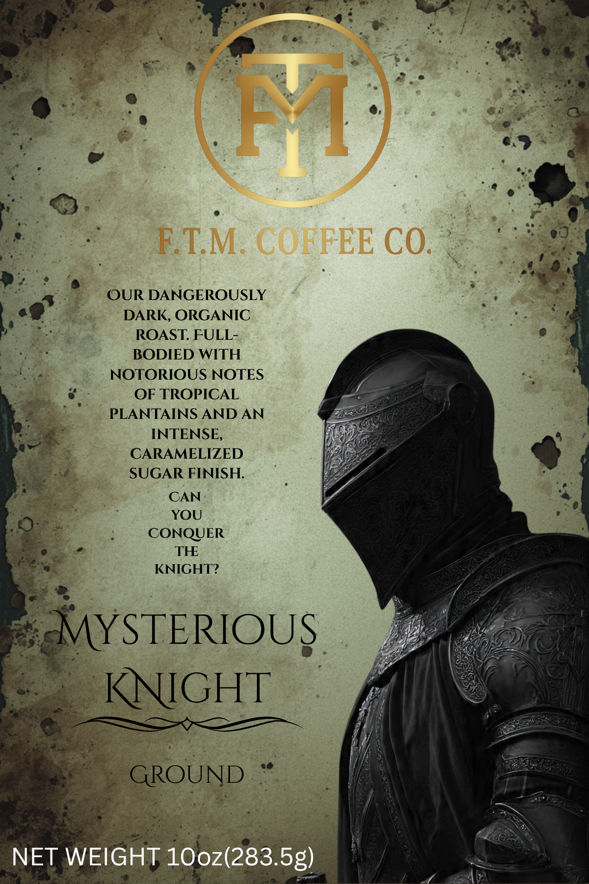 Mysterious Knight Blend Ground Dark Roast
