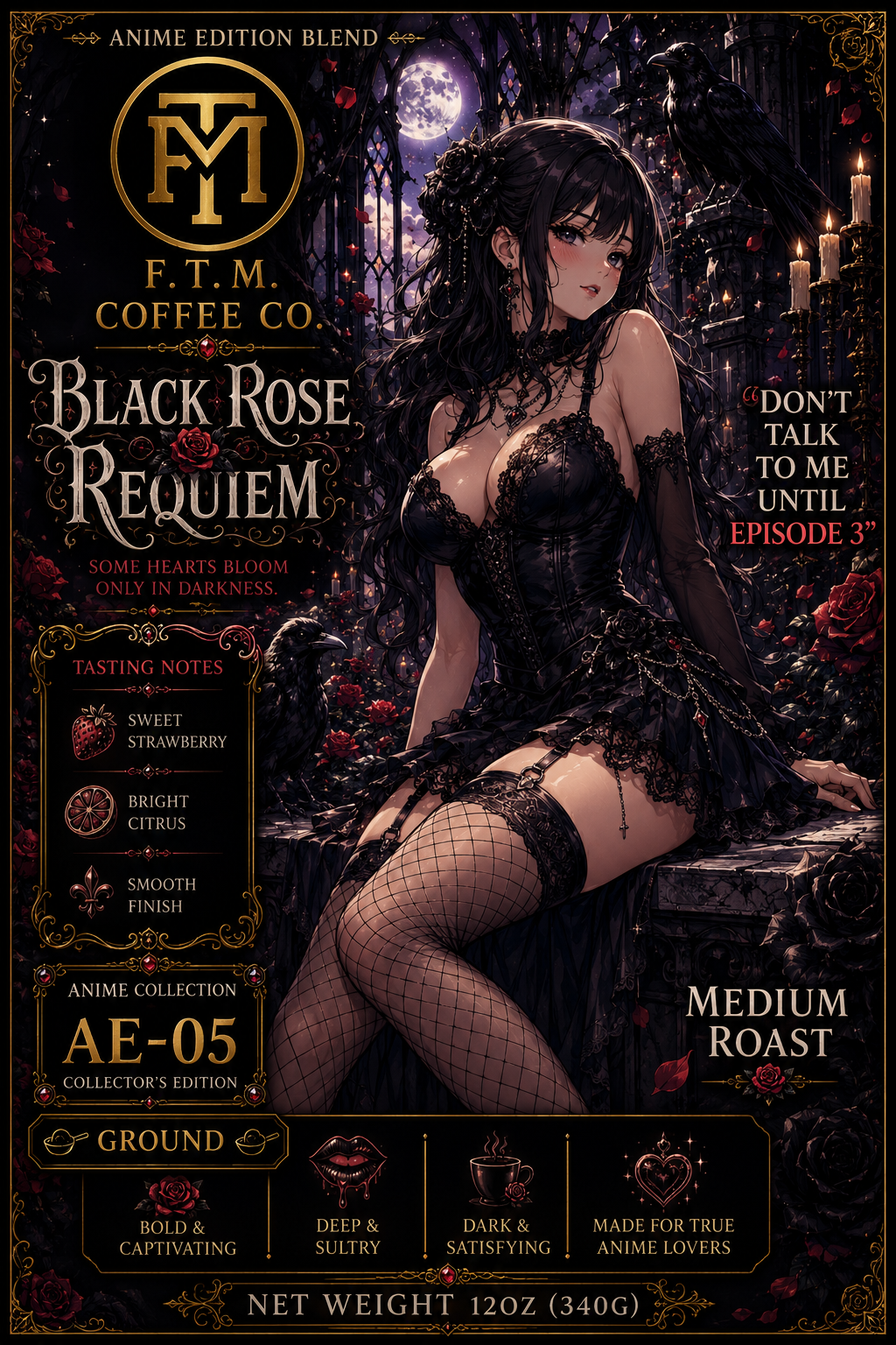 Anime Edition Blend Medium Roast Ground
