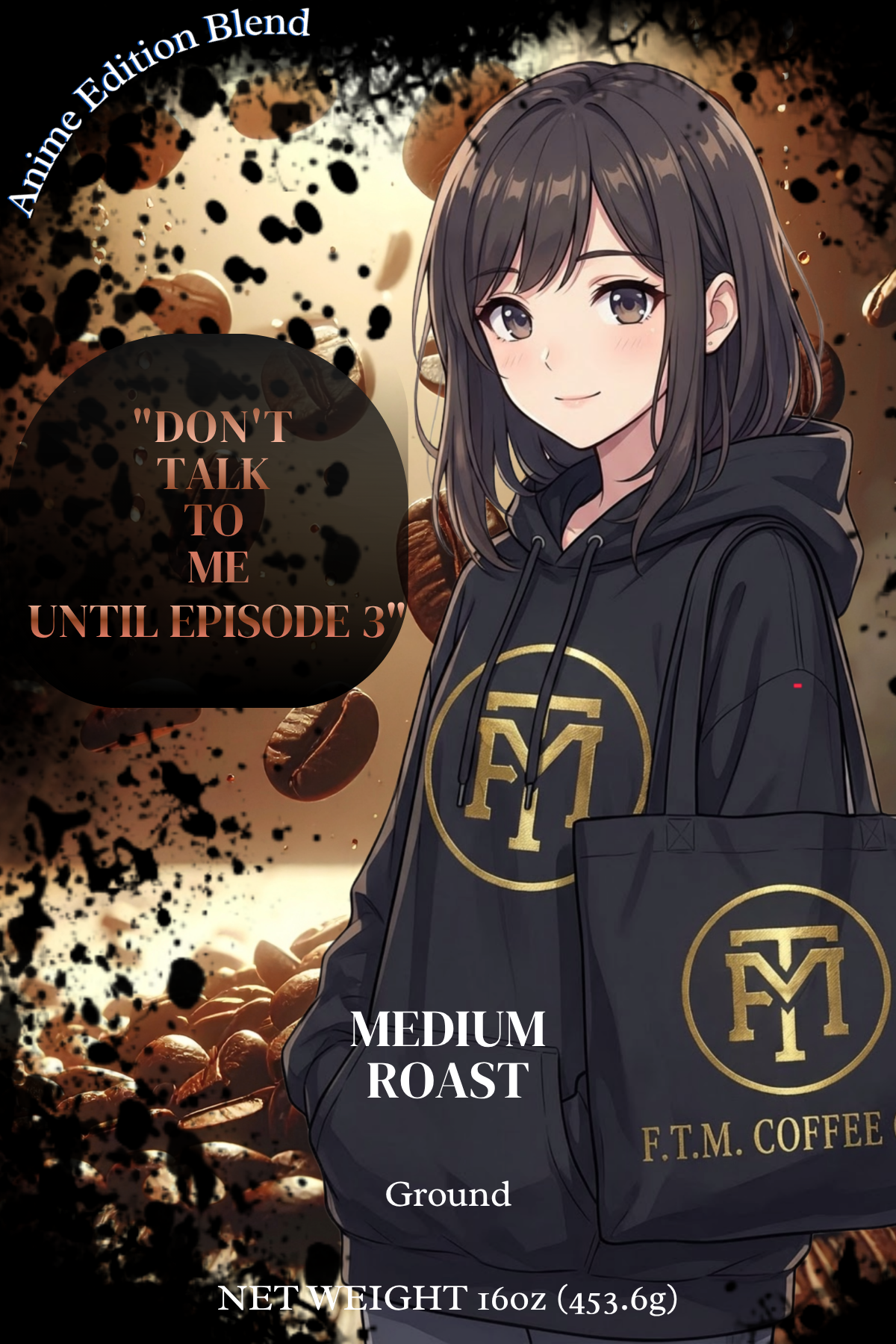 Anime Edition Blend Medium-Dark Roast Ground