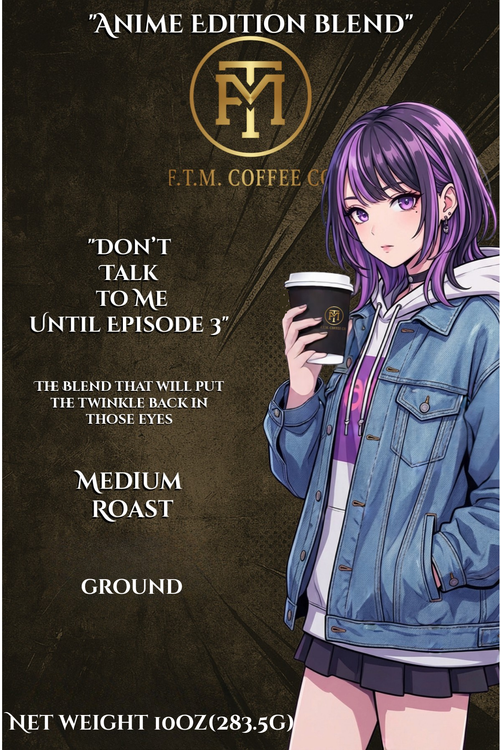 Anime Edition Blend Medium-Dark Roast Ground
