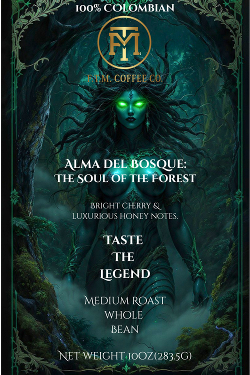 Alma del Bosque: The Soul of the Forest 100% Colombian Whole Bean Coffee