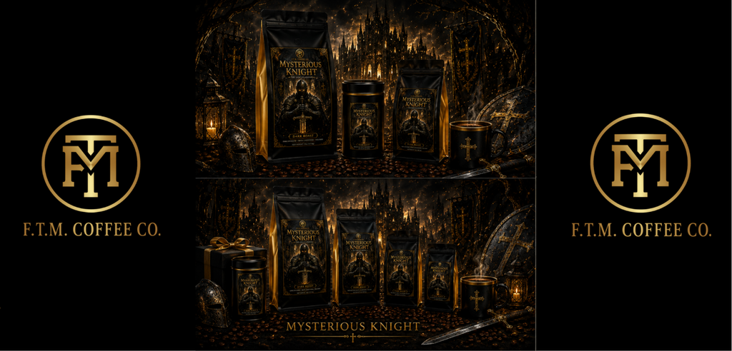 Mysterious Knight Blend Whole Bean Dark Roast