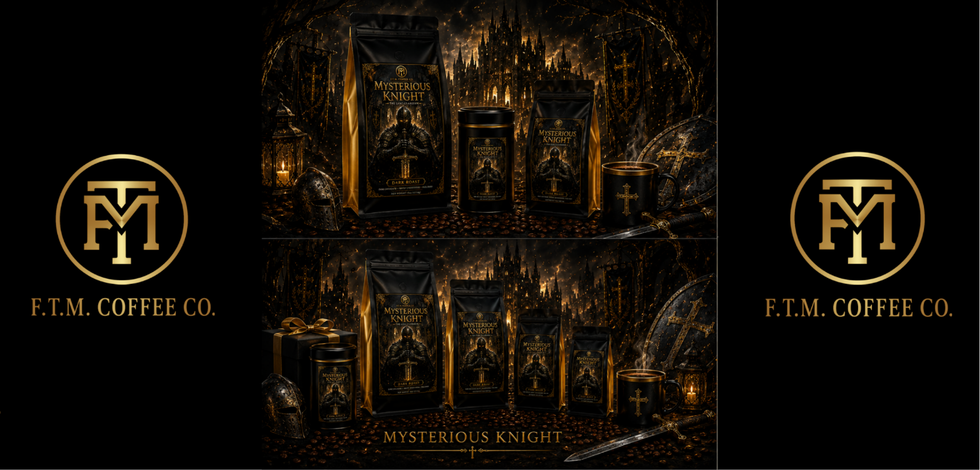 Mysterious Knight Blend Ground Dark Roast